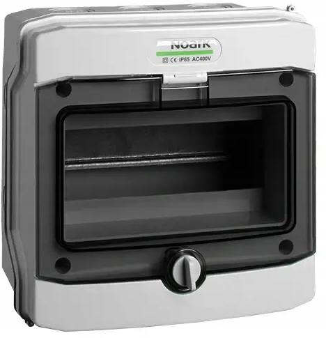 Plastová Instalační Skříňka na omítku IP65 1X8 modulů. Phs 8T Noark 10