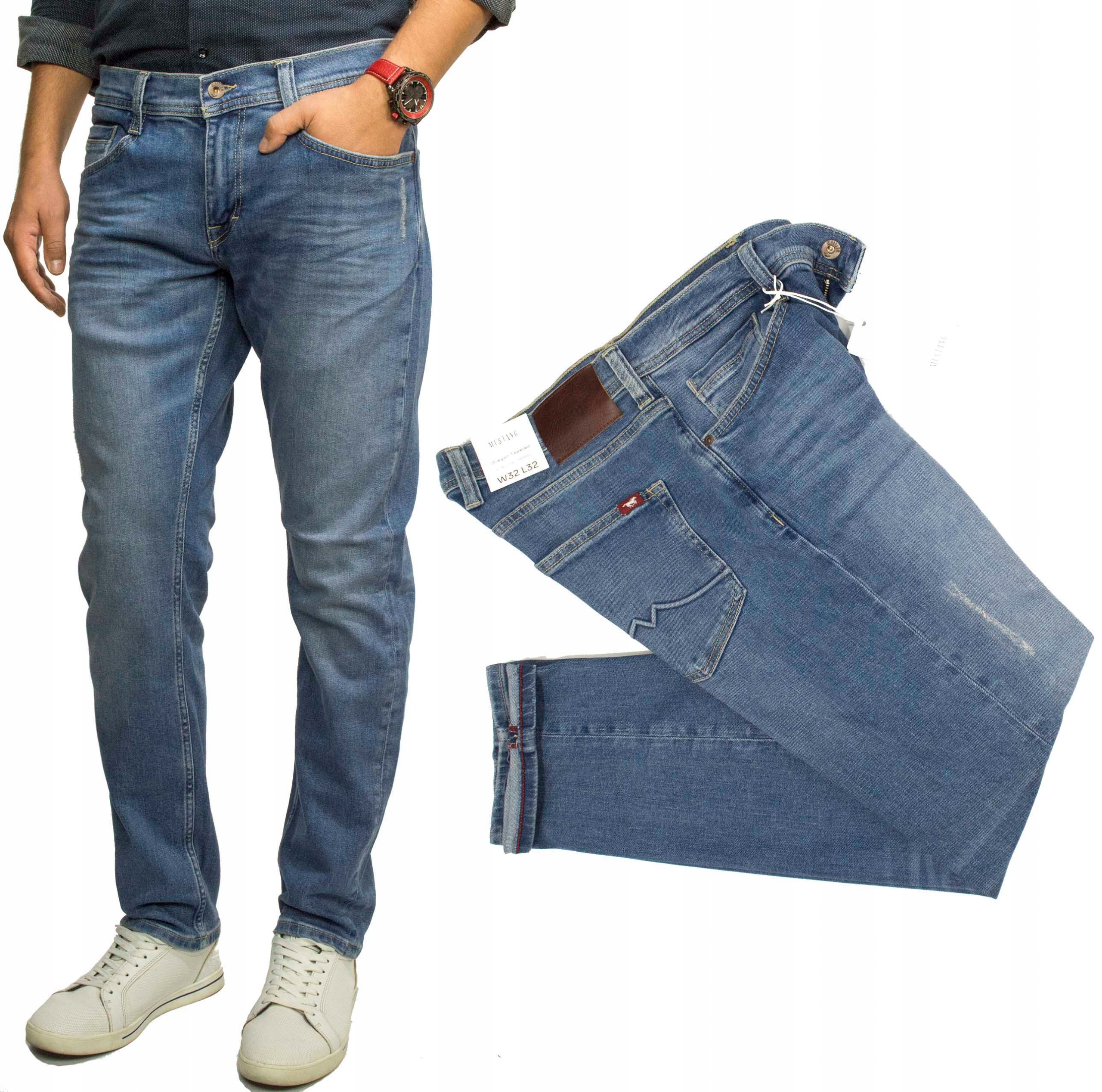 Mustang Oregon Tapered V 582 pánské džíny Slim W34 L30