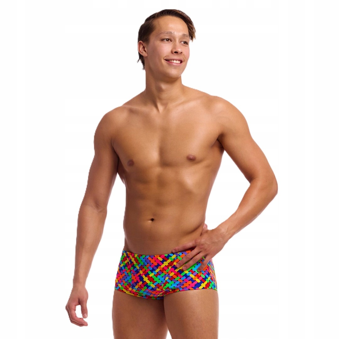 Kąpielówki męskie spodenki do pływania Funky Trunks Bread Basket rozmiar D4
