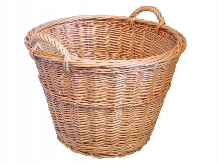 Polský hospodářský koš na listy, dřevo, na květiny