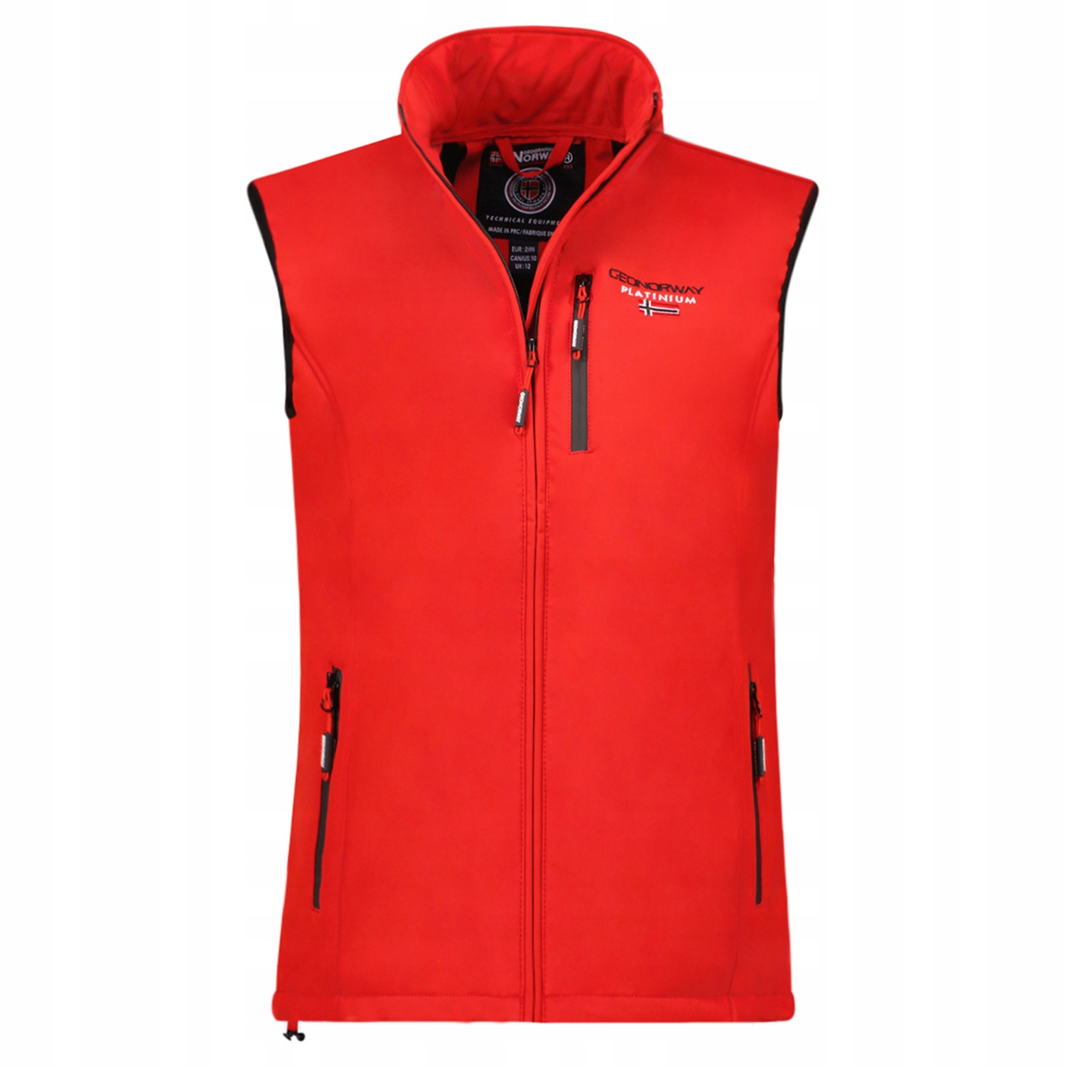 Geographical Norway vesta dámská Vacer Lady softshell XL červená