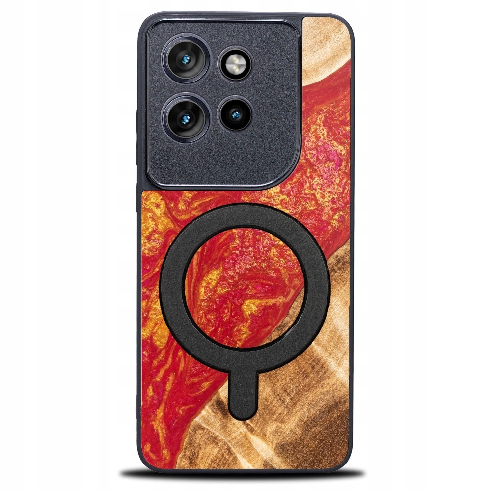 Pouzdro Bewood pro Motorola Edge 50 Neo 60 Neo Neons Paris s MagSafe