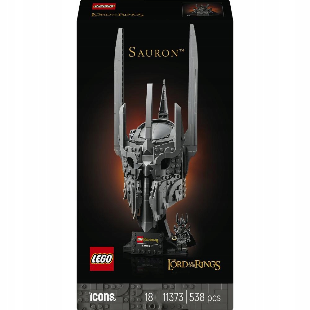 * Lego Icons Pán prstenů: Sauronova přilba 11373