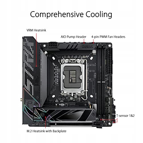 ASUS ROG Strix Z790-I Gaming WiFi Płyta Główna DDR5 mini-ITX — miniatura 3