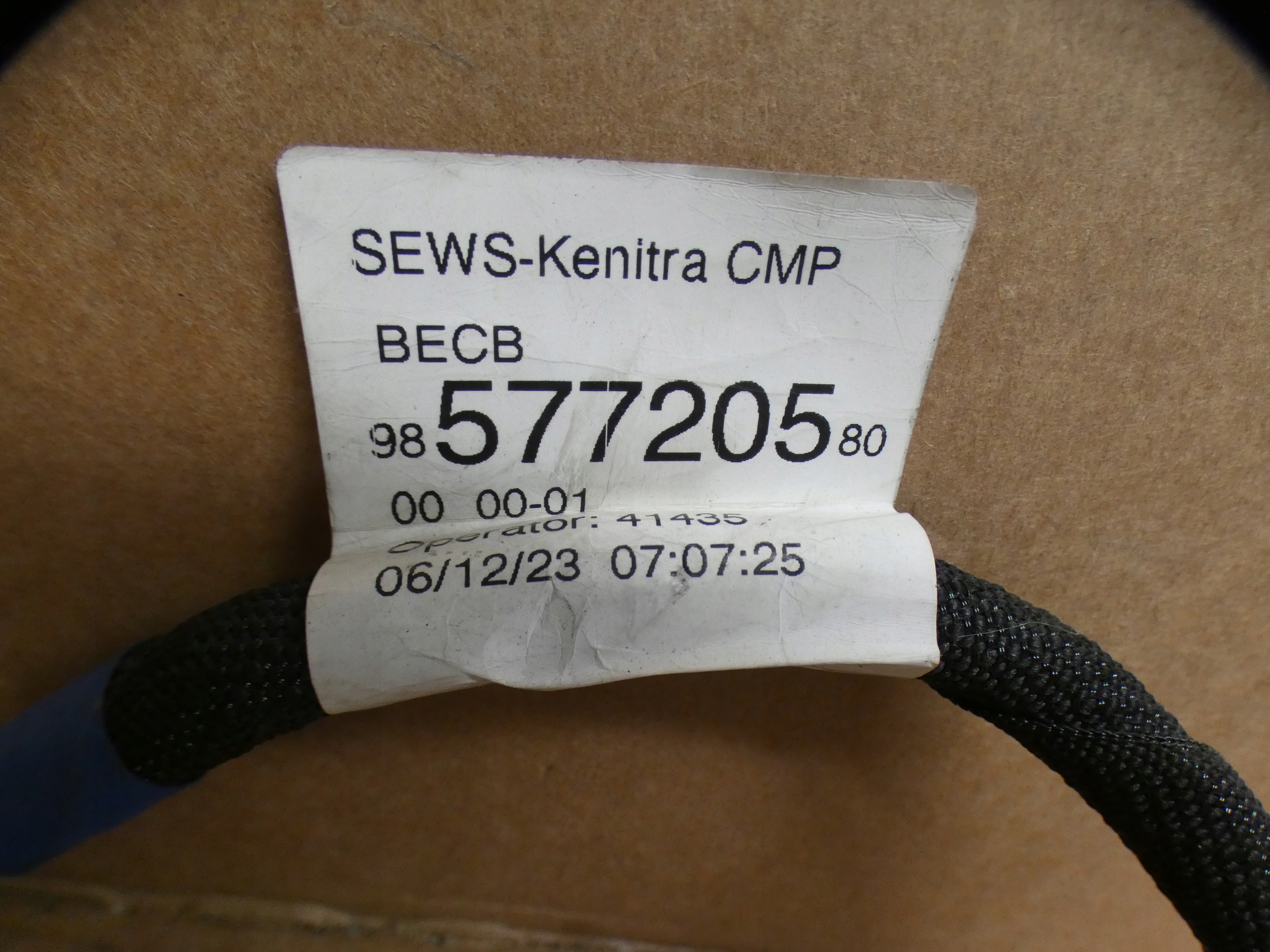 Peugeot 2008 II 2024 minus / terminal / cable battery