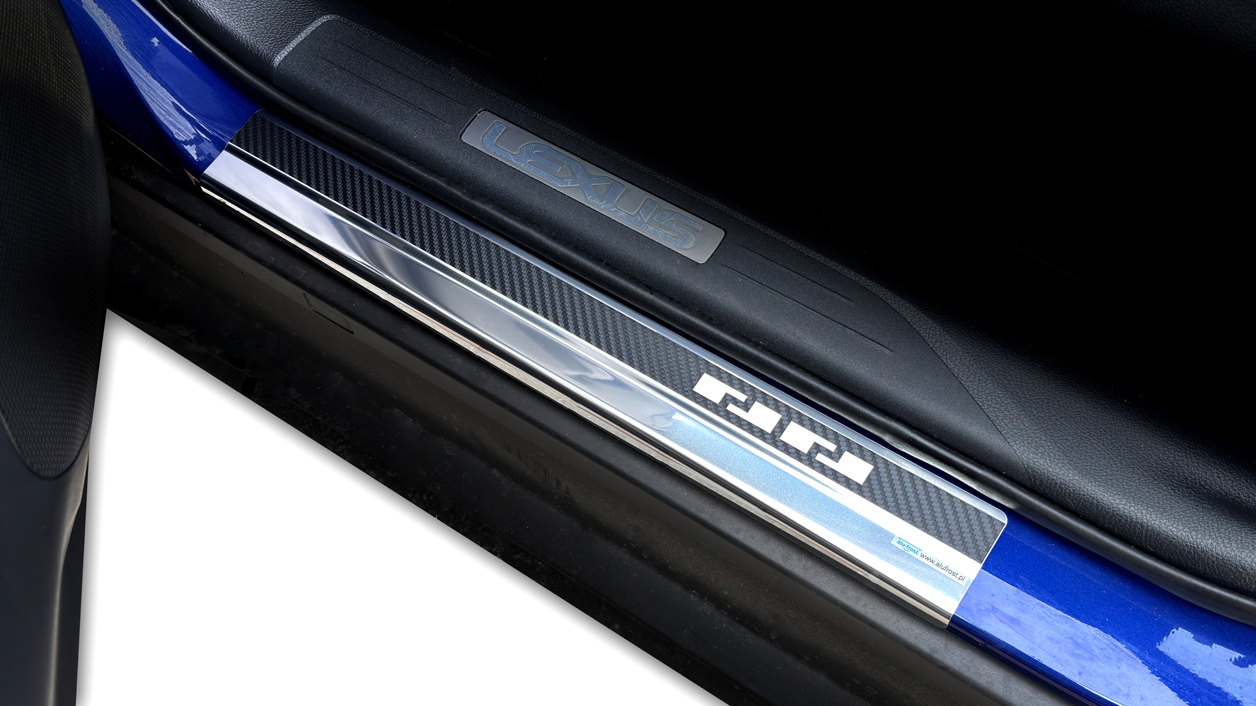 LEXUS LBX 2023- NAKŁADKI LISTWY PROGOWE PROGI Producent Alu-frost