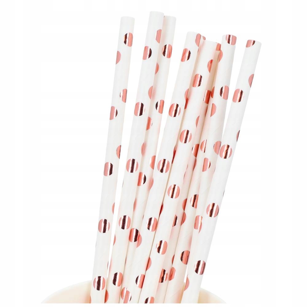 SŁOMKI PAPIEROWE jednorazowe rurki do picia na napoje drinki PANIEŃSKI Stan opakowania oryginalne