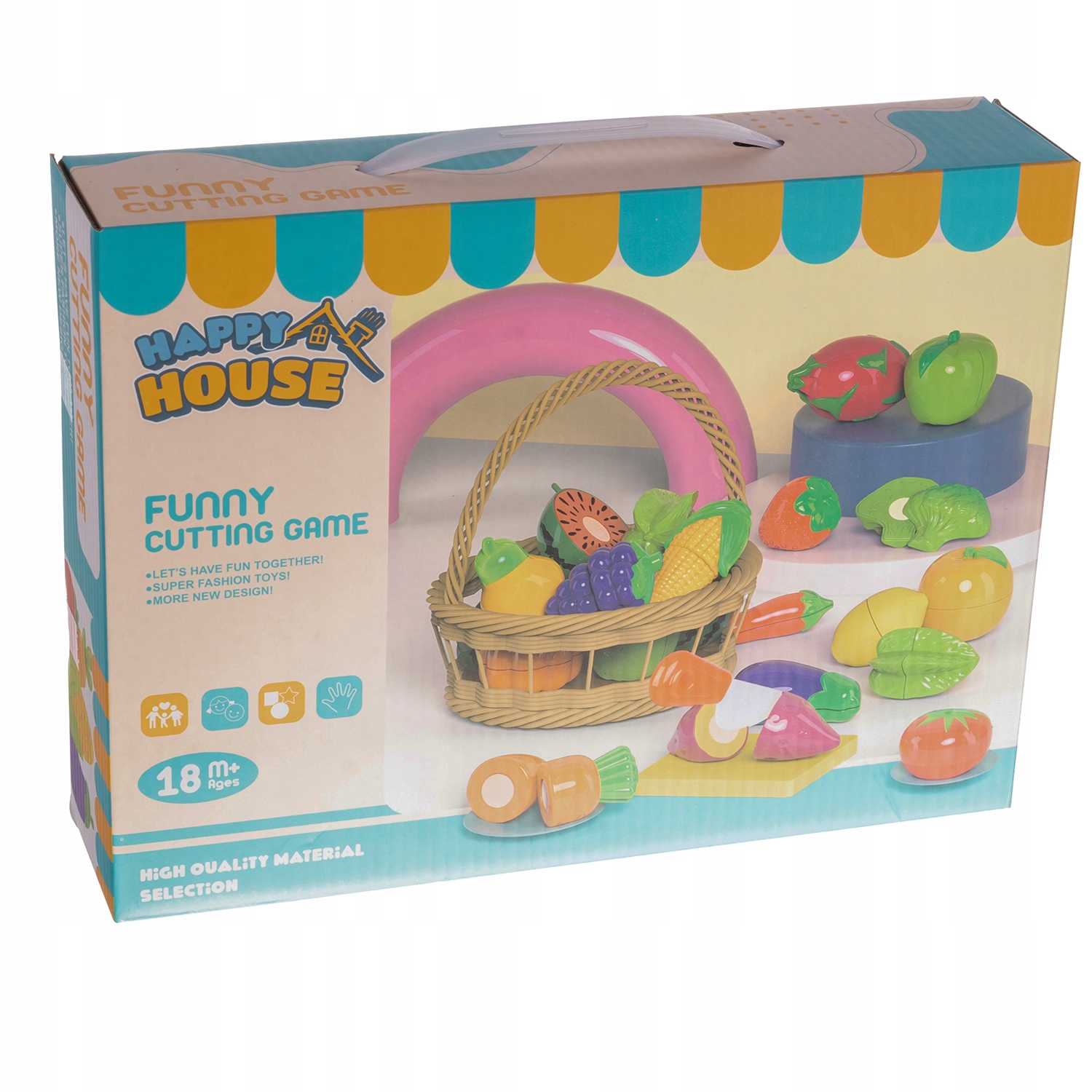 WARZYWA DO KROJENIA OWOCE NA RZEP RZEPY ZESTAW DESKA NOŻ KOSZYK DLA DZIECI Rodzaj owoce i warzywa