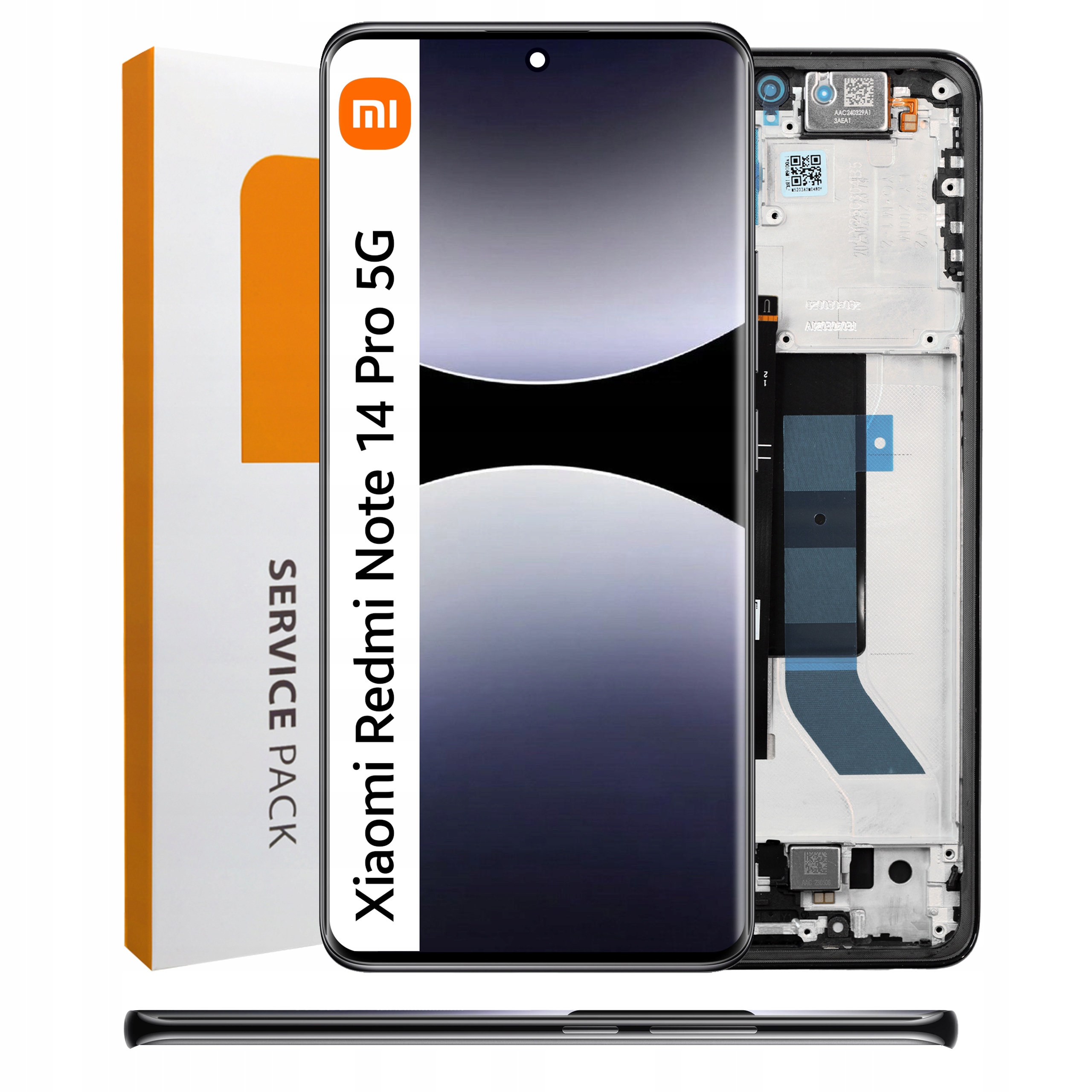 Displej pre Xiaomi Redmi Note 14 Pro 5G LCD displej Rámček Originál Zila