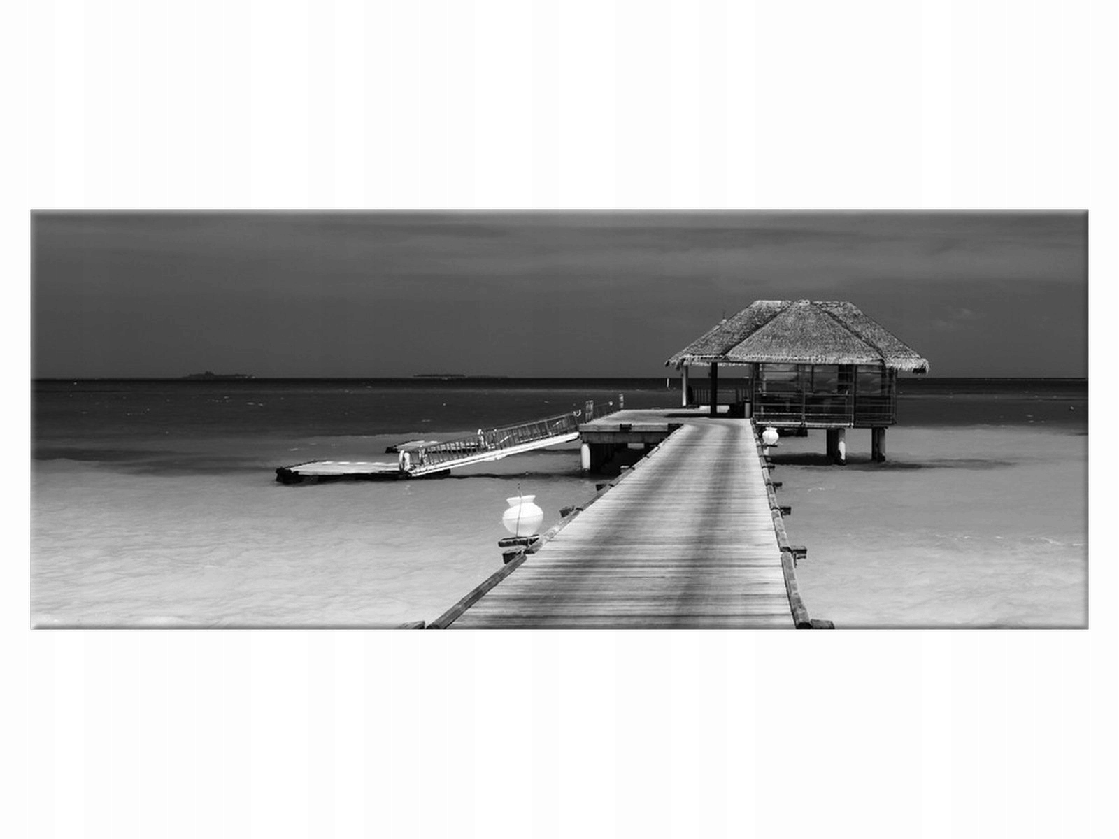 

Obraz Pomost na plaży 100x40 Pejzaż 1959A_1I