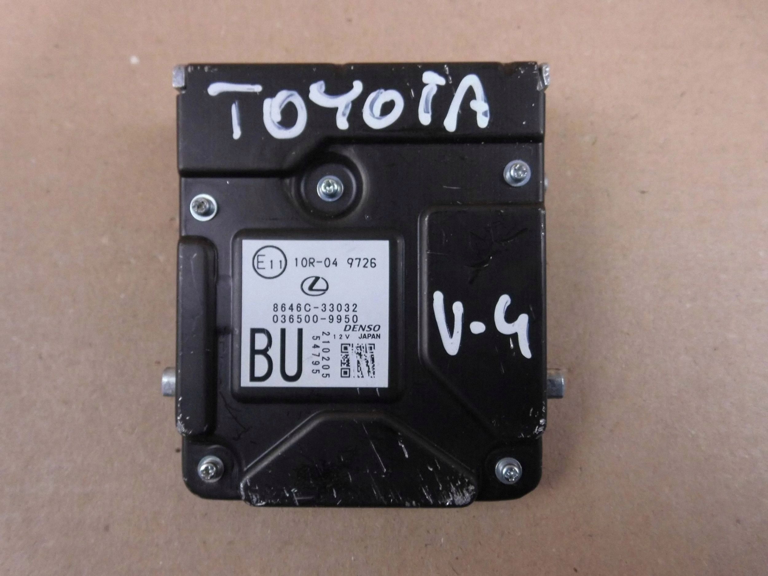 Lexus ES VII kamera sensor pasow 8646C33082 8646C-33082