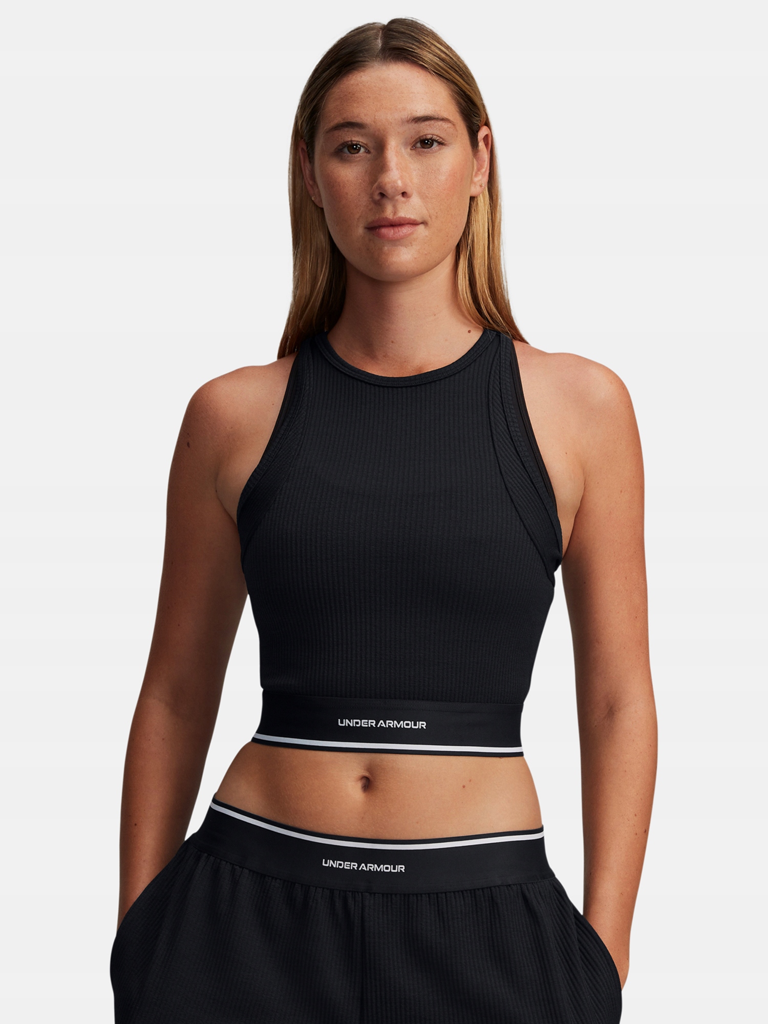 Dámské tílko Under Armour Ua Meridian Rib Branded Tank vel. M