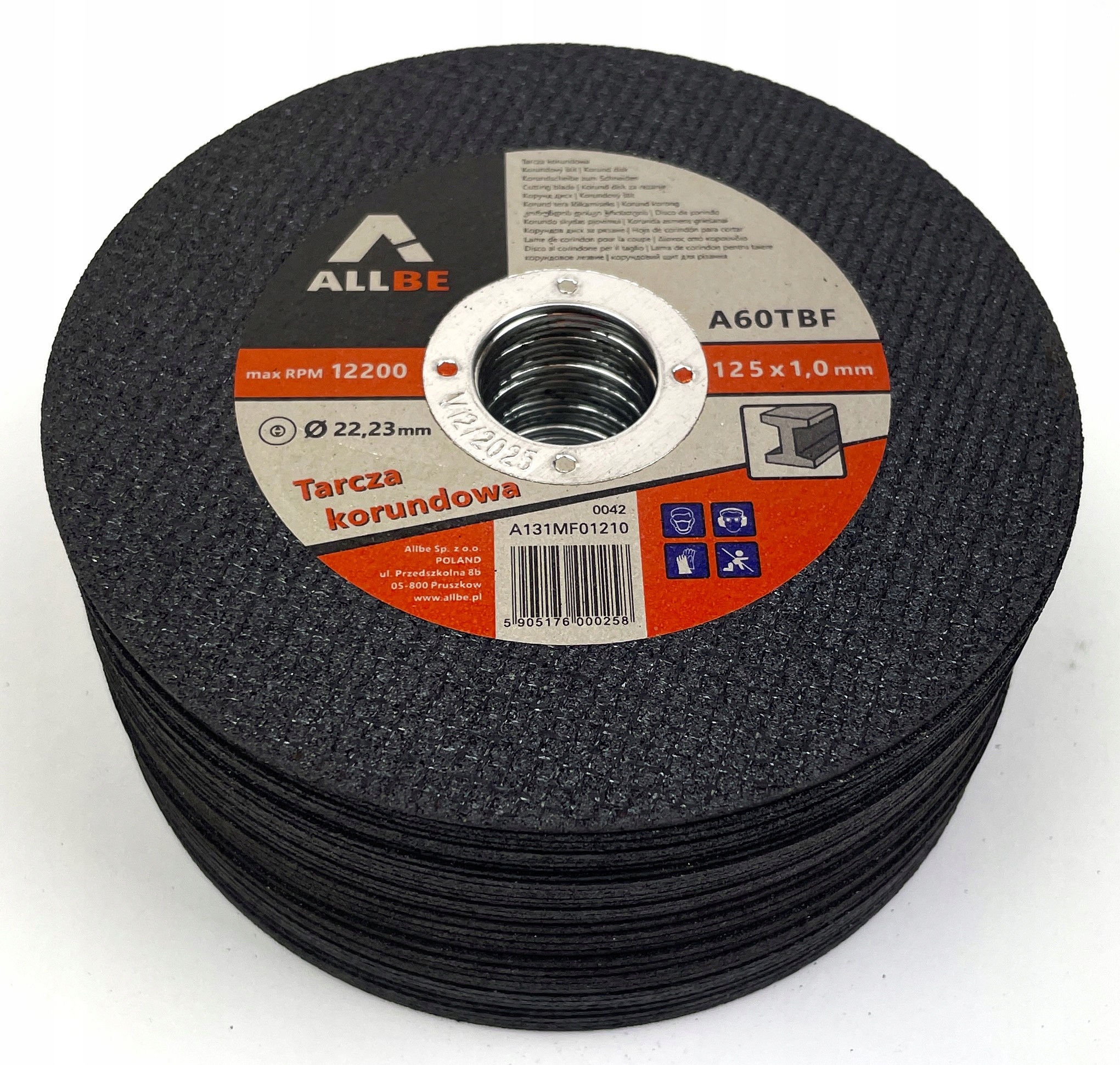 50 SZT TARCZA TARCZE DO CIĘCIA METALU 125X1 INOX STALI 125 MOCNE Marka inny