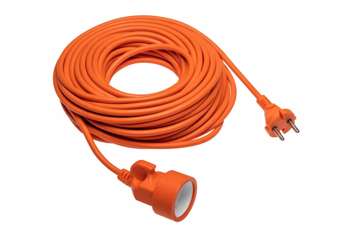 Prodlužovací Kabel Gtv 2×1,0 mm2, max. 10 A 30 m, oranžový