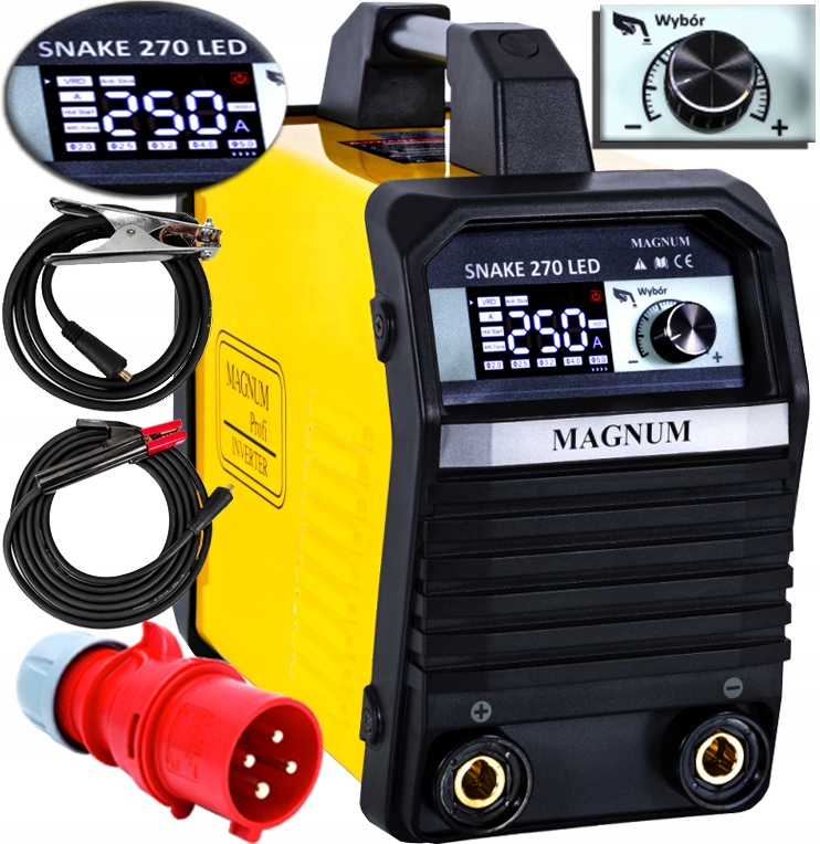 Inventorová Svářečka Magnum Snake 270 Led 400V Mma