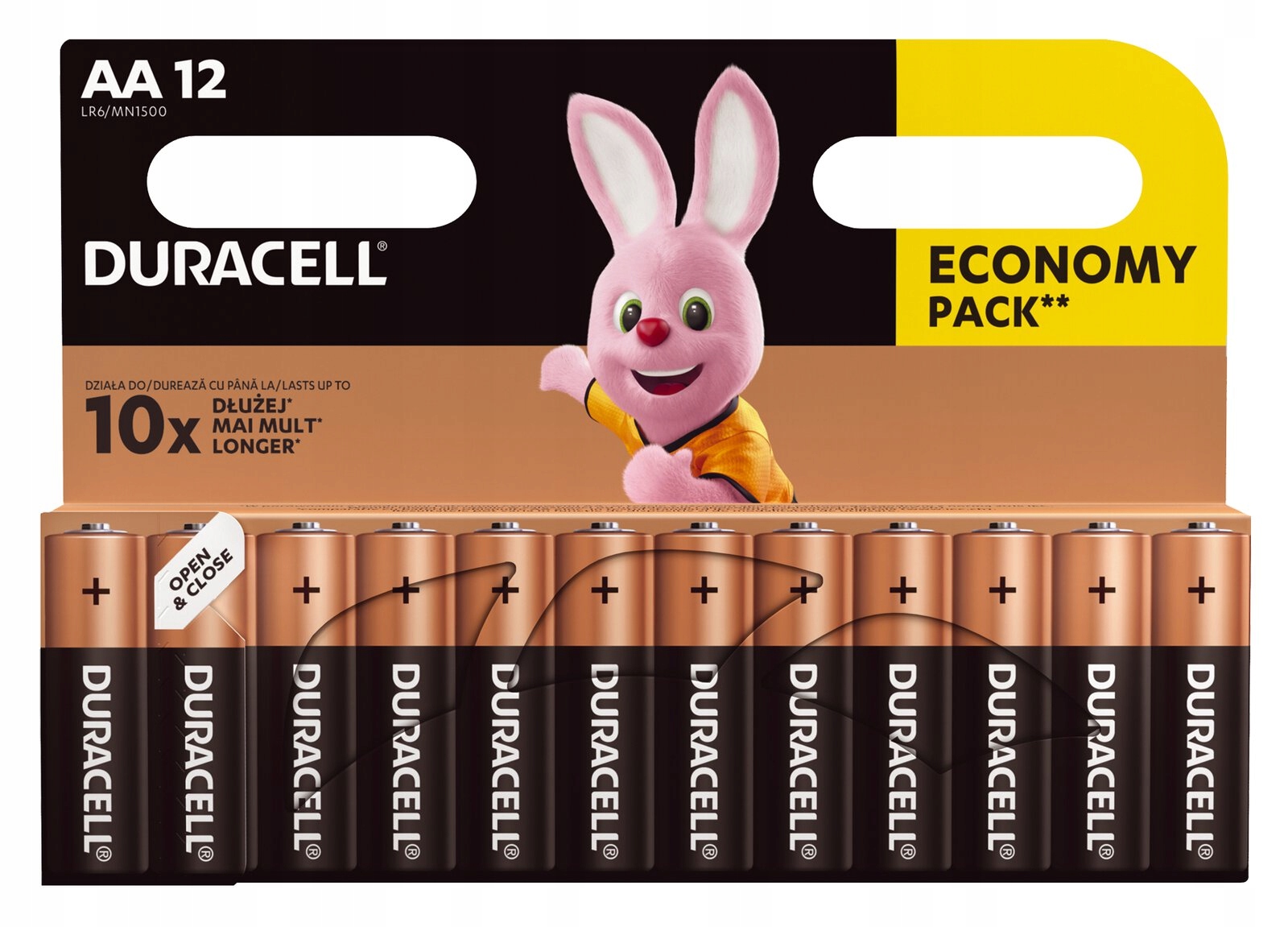 

12 x bateria alkaliczna Duracell Basic LR6 Aa