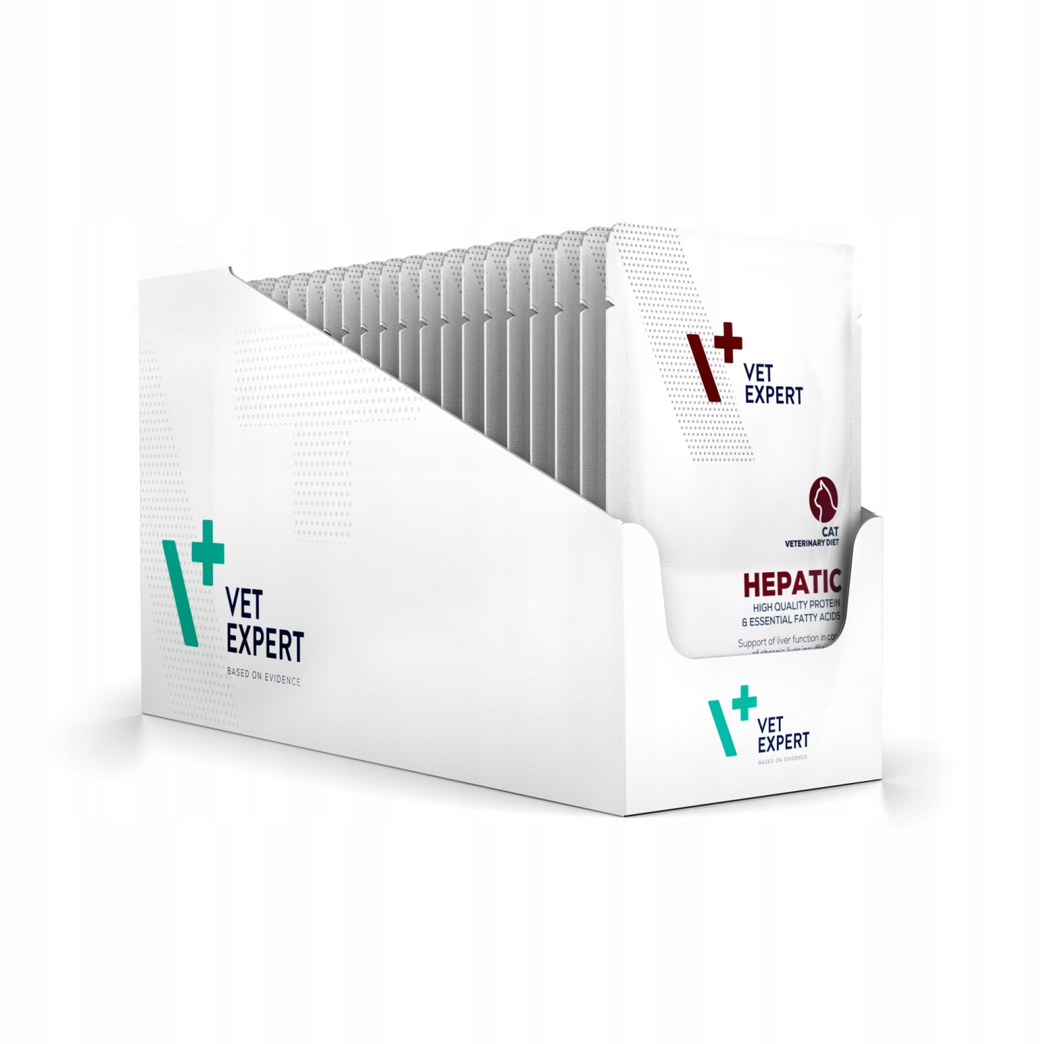 Levně 4T VetExpert Cat Hepatic Kapsička 12 x 100 g