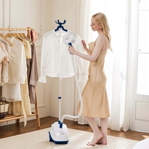 DUMOS PAROWNICA 1500W 1,7L 55 MINUT UBRANIA MOBILNA — miniatura 2