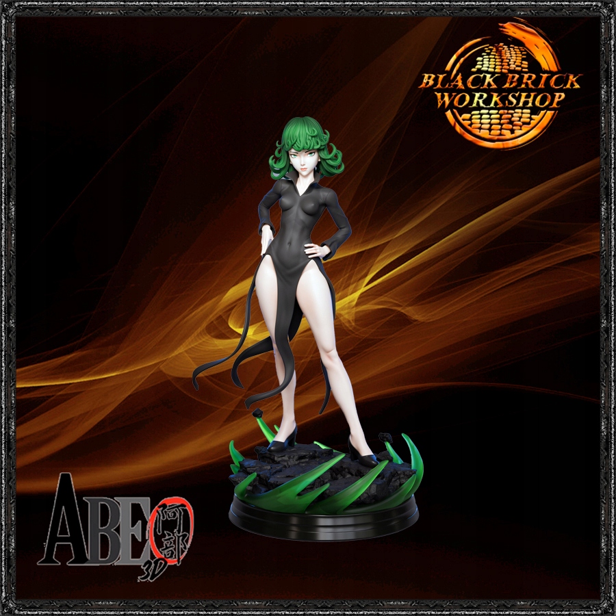 Tatsumaki Neupravená Abe 3D Měřítko 1/24 (75mm) (sfw) 3D tisk