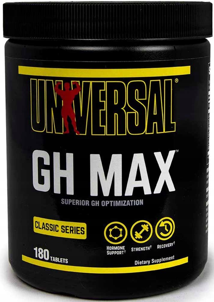 Univerzální Gh Max 180 tablet Booster Růstový Hormon Síla Hmota