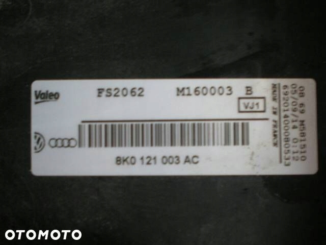 Audi A5 Q5 A4 obal ventilátor 8K0 121 003 AC