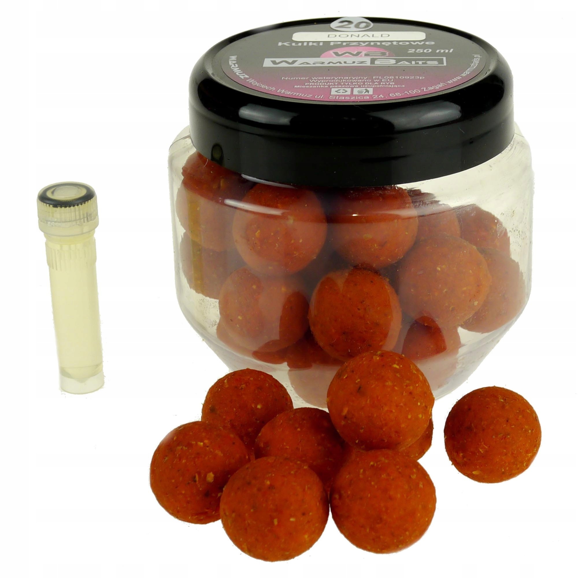 Kulki Haczykowe Warmuz Baits Donald 20mm Plus Dopalacz