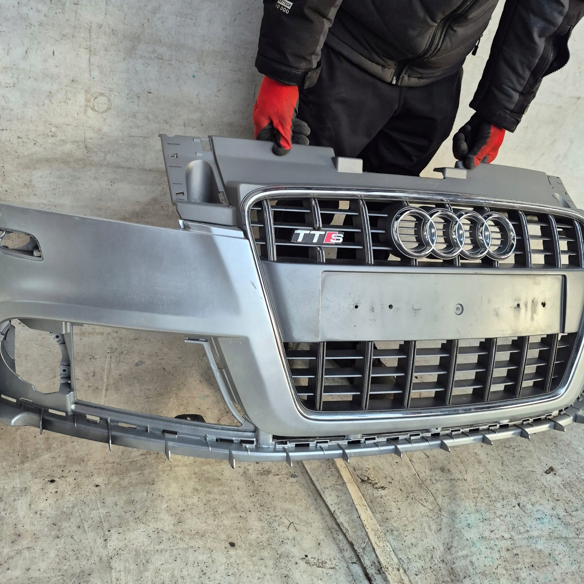 AUDI TT S-LINE TTS 8J LIFT 10- front bumper front SPR 8J0807437F