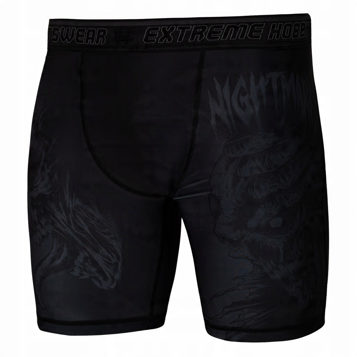 

Spodenki Kompresyjne Męskie do Mma Nightmare 3XL