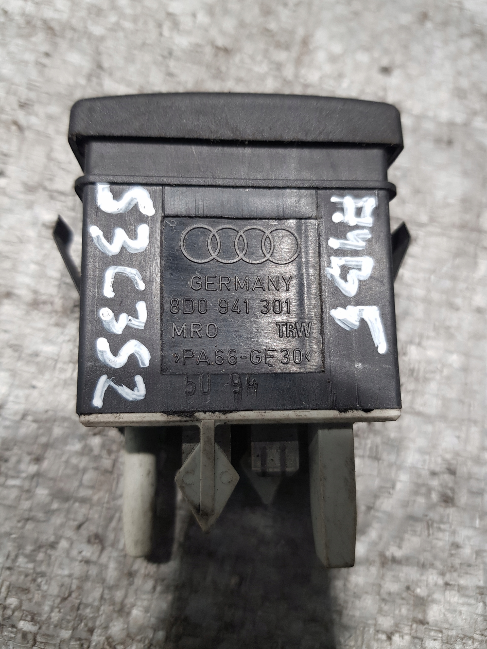 Schalter Regulations- Leuchten Audi OE 8D0941301