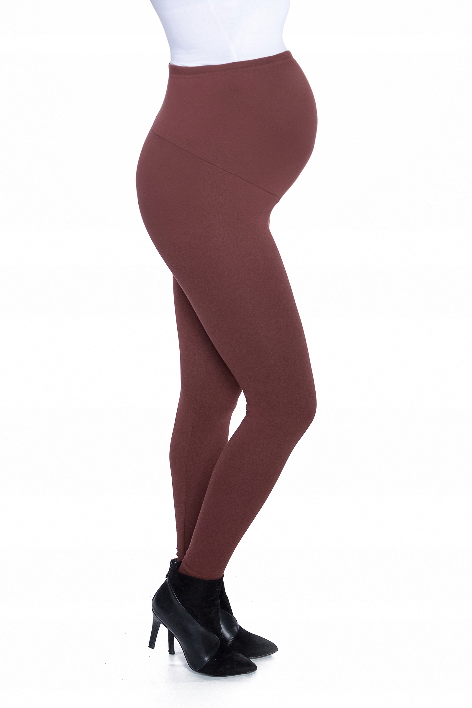 GETRY OCIEPLANE Z PANELEM CIĄŻA LEGGINSY ZIMA M Rozmiar M