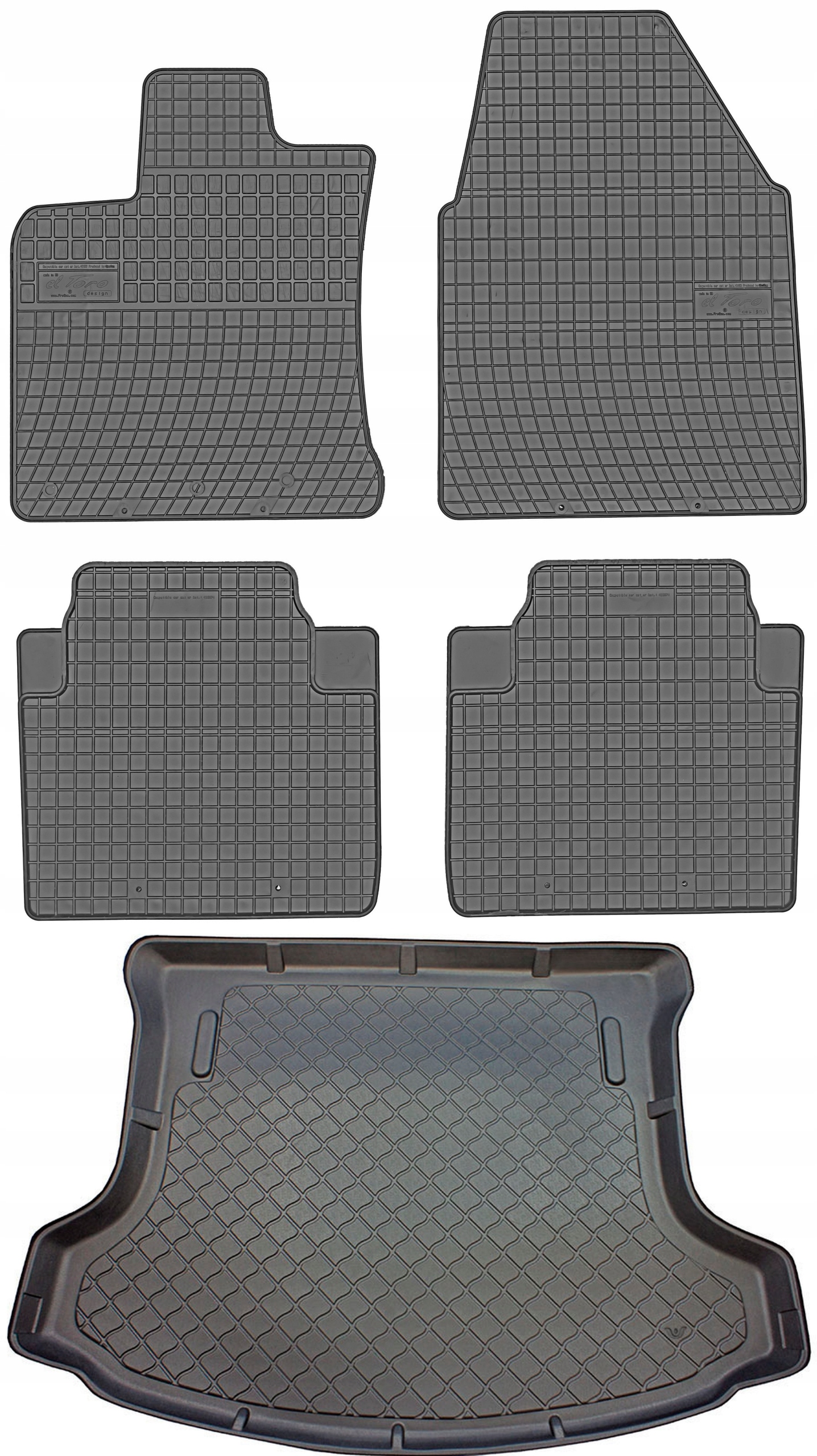 

Nissan Qashqai +2 7os 2008-2014 Dywaniki z matą