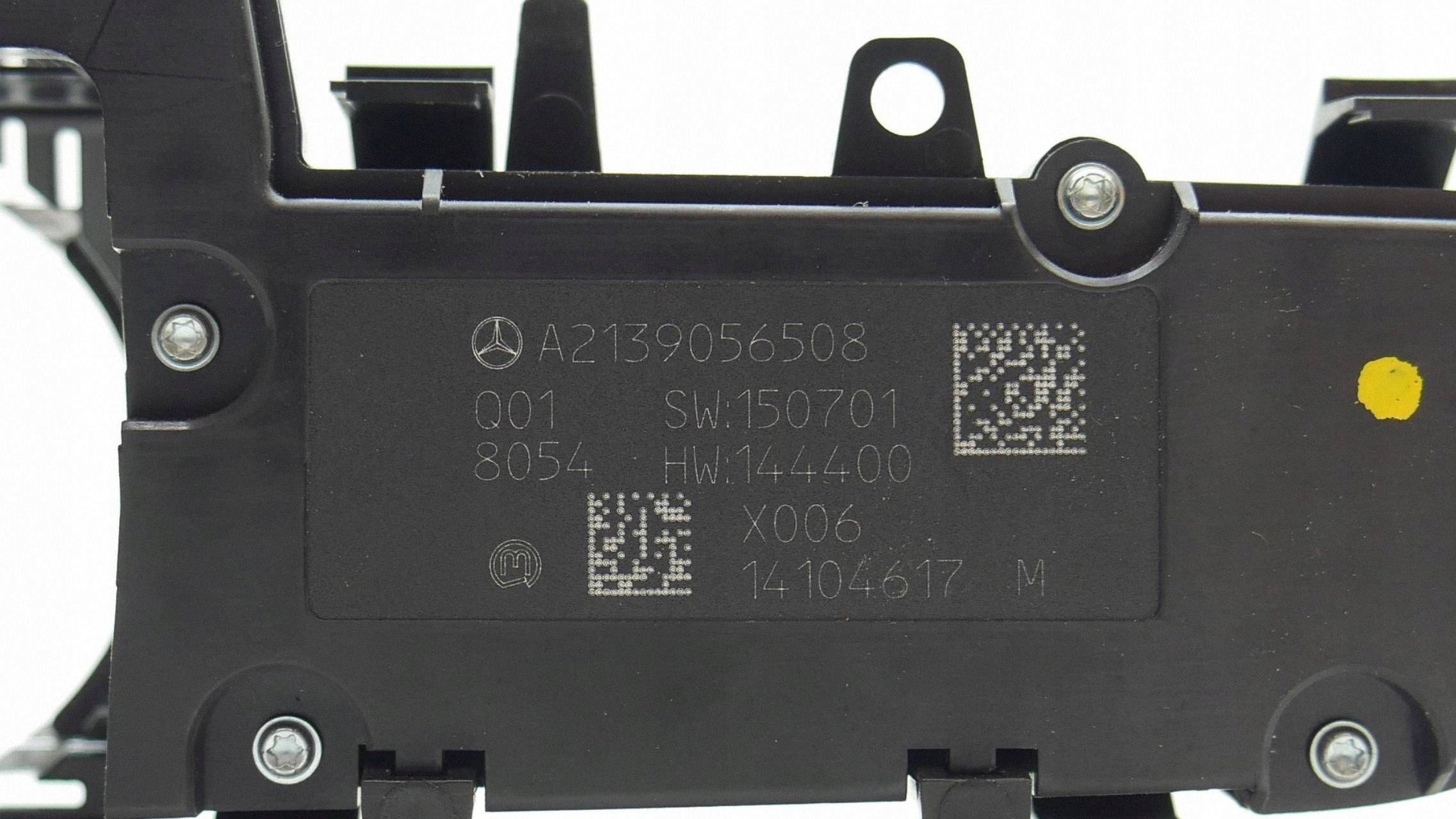 control panel switch RADIO MEDIA MERCEDES E W213 A2139056508