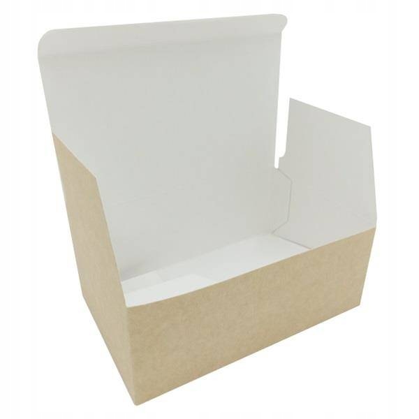 

Lunch Box duży na sałatkę, nuggetsy, kebab 100 szt