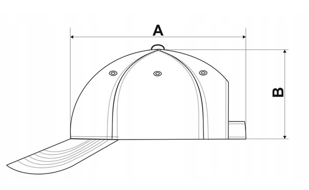 CZAPKA Z DASZKIEM UNIWERSALNA MĘSKA DAMSKA BEJSBOLÓWKA REGULOWANA NA RZEP Rozmiar uniwersalny