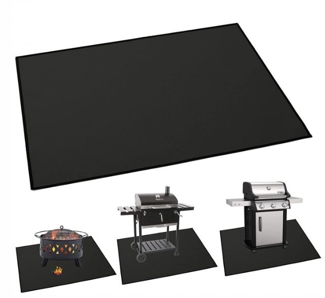 Mata Ochronna Pod Grill Bbq Duża 160 X 90 CM Podkładka Chroni Podłogę
