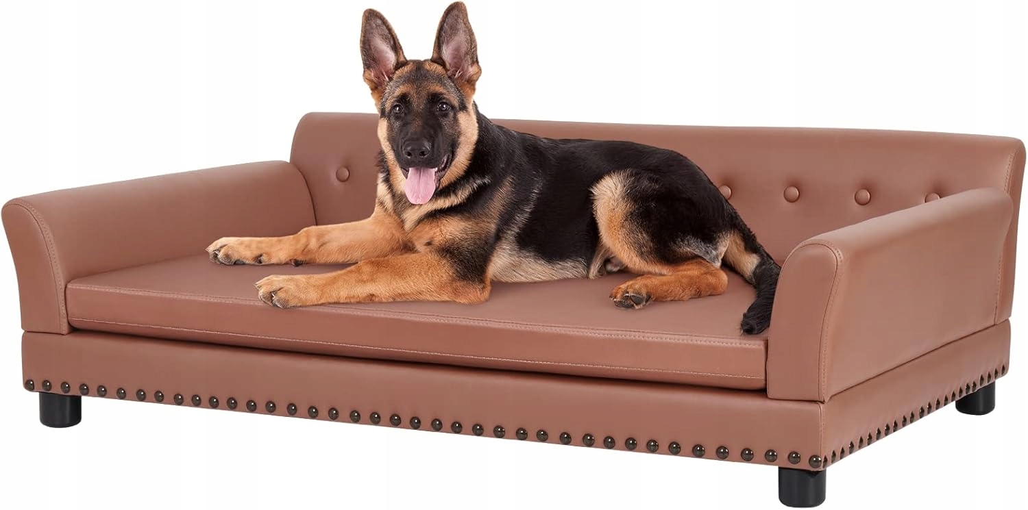 Levně Velká pohovka pro psa: XXL Dog Chair Luxusní matrace, kožená