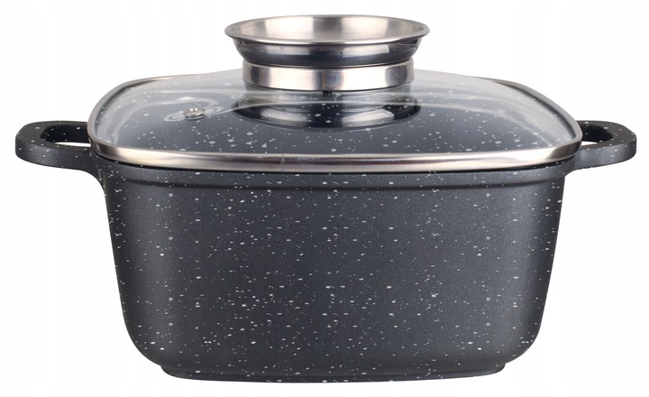 ZESTAW GARNKÓW MARMUROWYCH KOMPLET INDUKCJA GARNKI HOFFNER 10 el. EAN (GTIN) 5901832179139