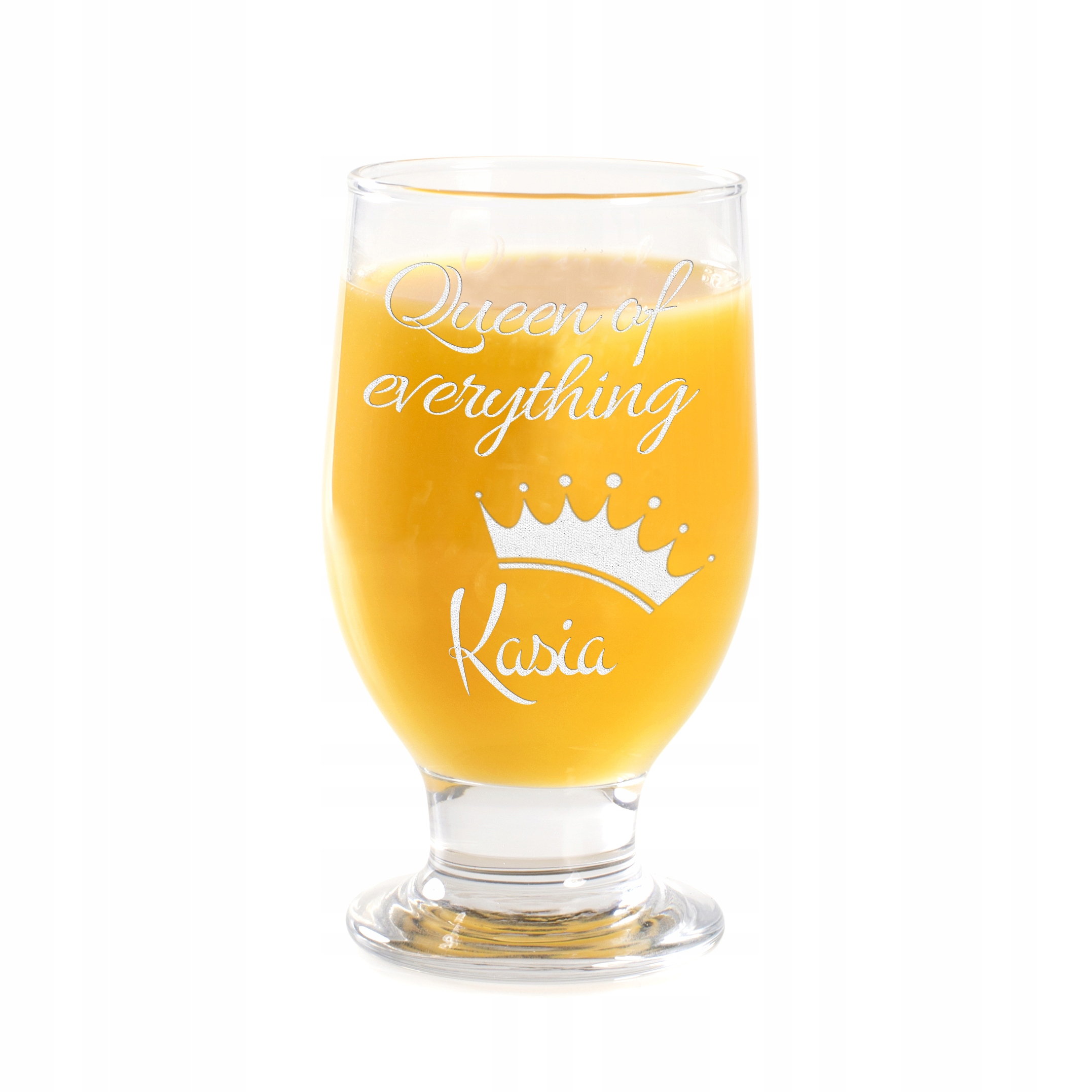 

Szklanka szklaneczka na sok wodę drink Grawer