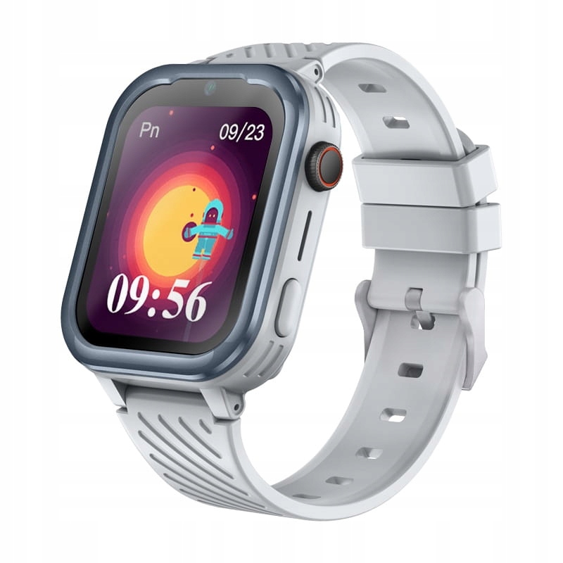 Smartwatch Garett Kids Essa 4G GPS 48,8 mm IPS LCD WiFi IP67 szary
