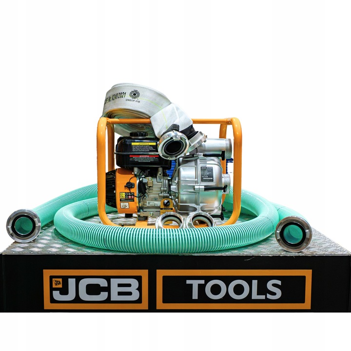 Jcb Tools Kompletní sada spalovacího čerpadla pro hadice na špinavou vodu 7,5 Km