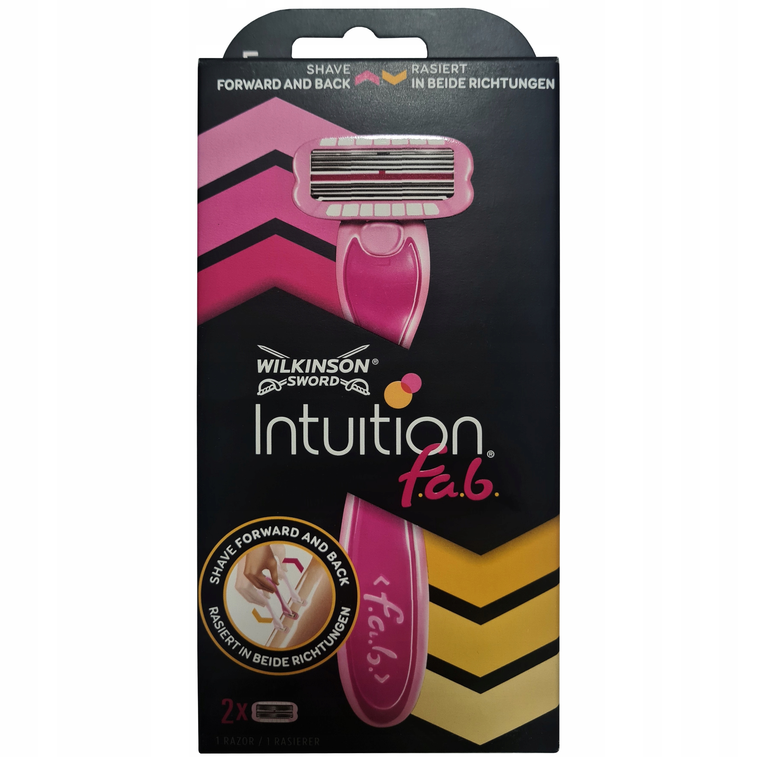 

Maszynka Wilkinson Intuition f.a.b. 1x Wkład