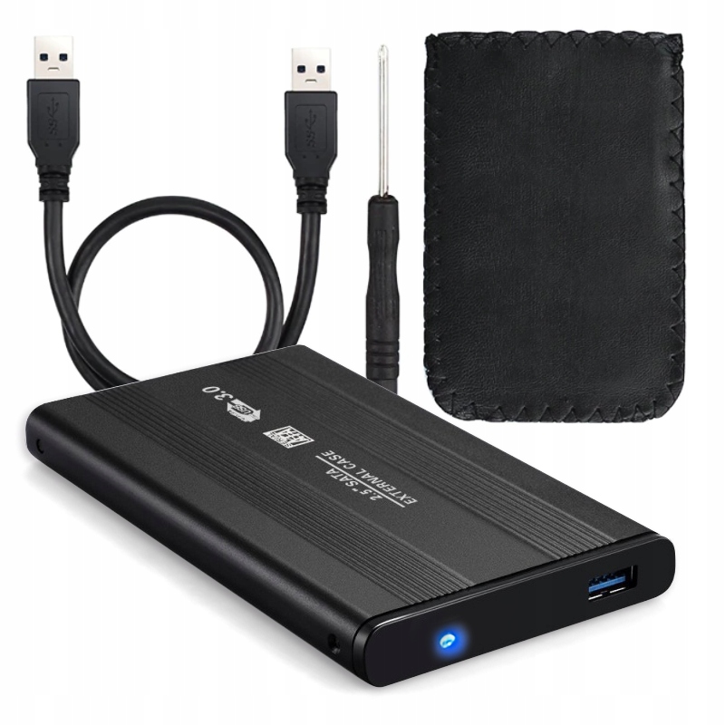 

Obudowa Dysku 2,5'' Kieszeń Hdd Sata Usb 3.0 +etui