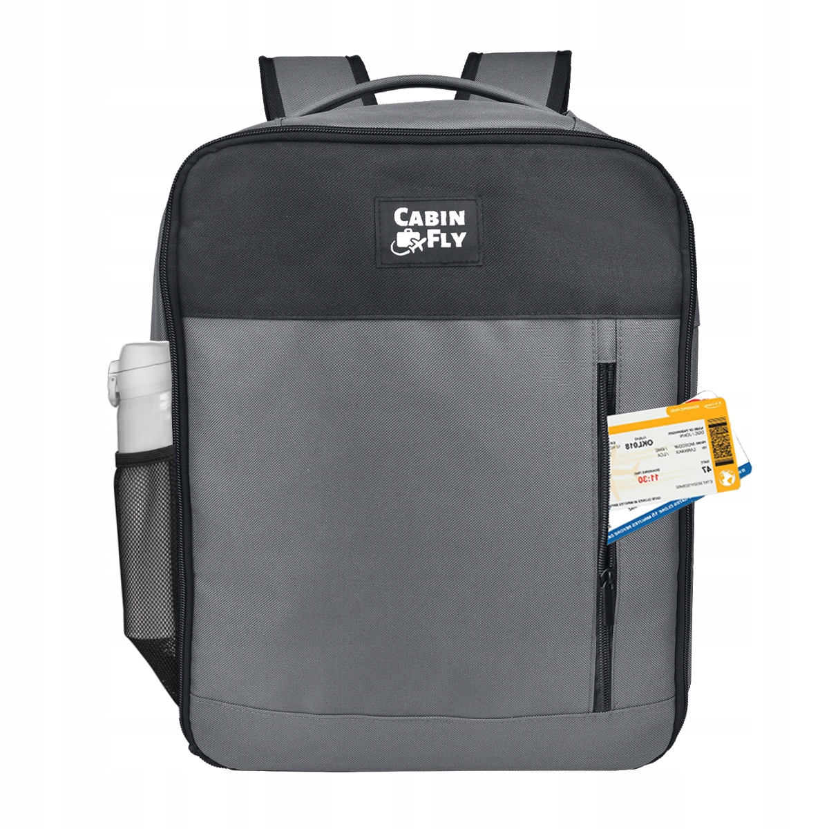 CabinFly Pacemaker 40x30x20cm Wizzair Plecak Podróżny Torba Szary