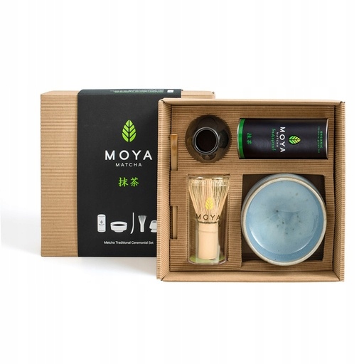 Ceremoniální sada na matcha Moya Matcha Tradiční a šálek Mizu