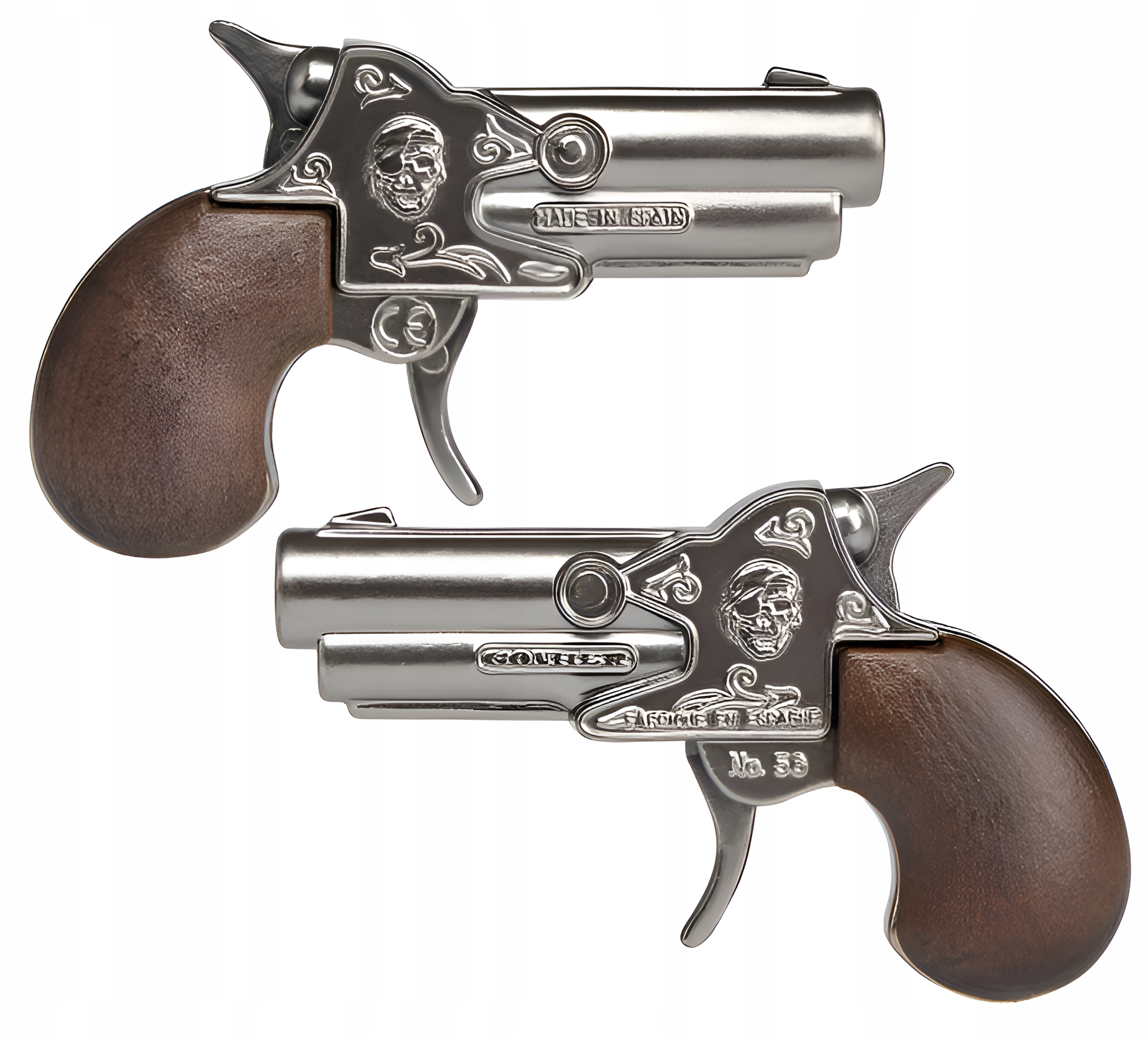 REWOLWER PIRACKI METALOWY HUKOWY STRASZAK REPLIKA BRONI 156/0