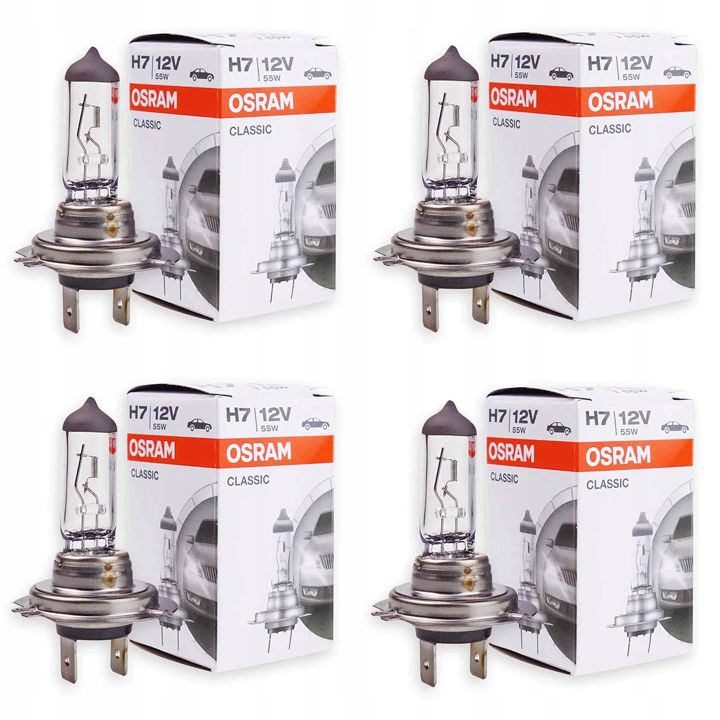 

Osram Classic Żarówka H7 12V 55W 64210 CLC PX26d