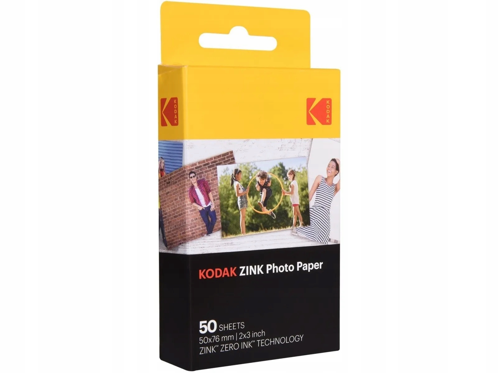 Papírové náplně do fotoaparátu Kodak Zink 2 x 3", sada 50 listů