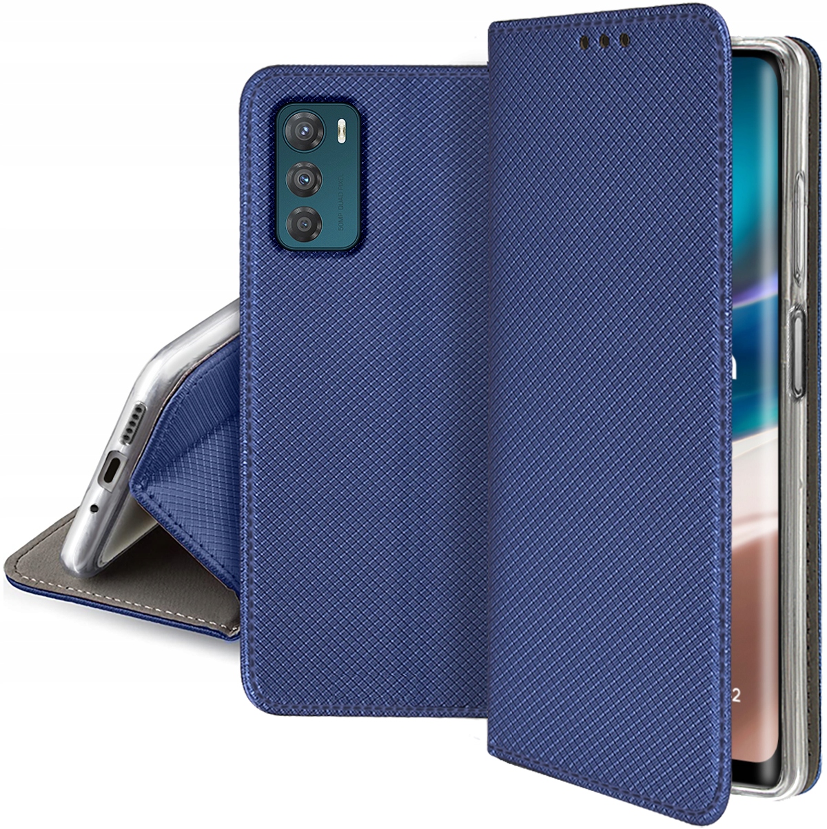 

Etui S-Magnet Case Szkło 9H do Motorola Moto G42