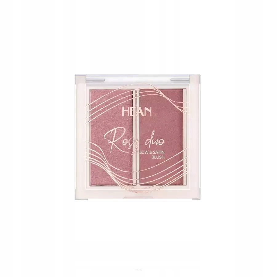 Hean Róż ROSY DUO Glow Satin blush RD2 Lovely 6g