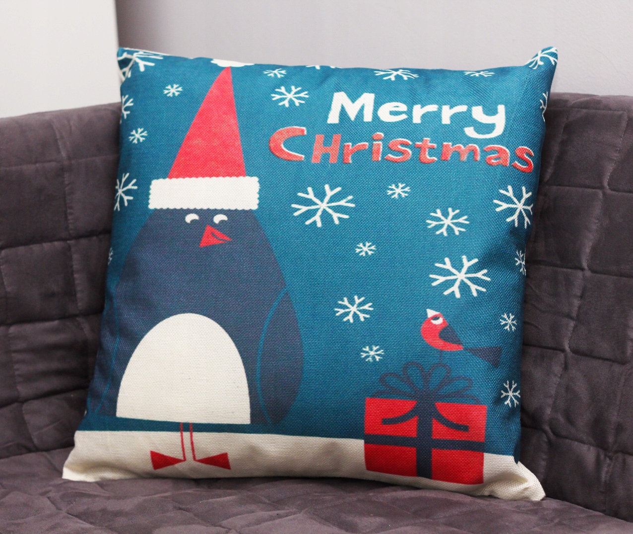 ŚWIĄTECZNA POSZEWKA NA JASIEK PODUSZKĘ 45x45 WZORY Motyw mix wzorów